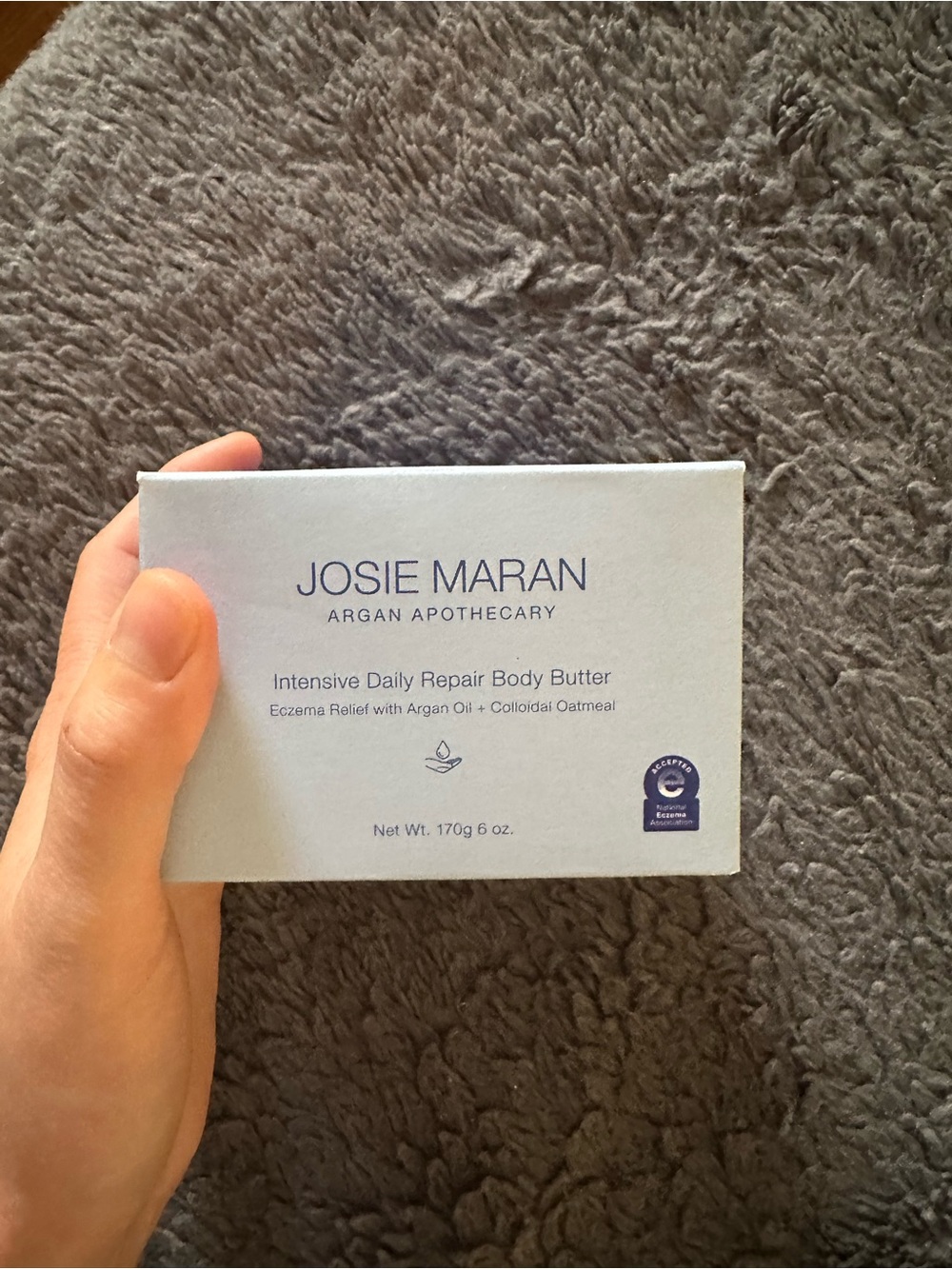 JOSIE MARAN Light Blue & Navy Intensive Daily Repair Body Butter